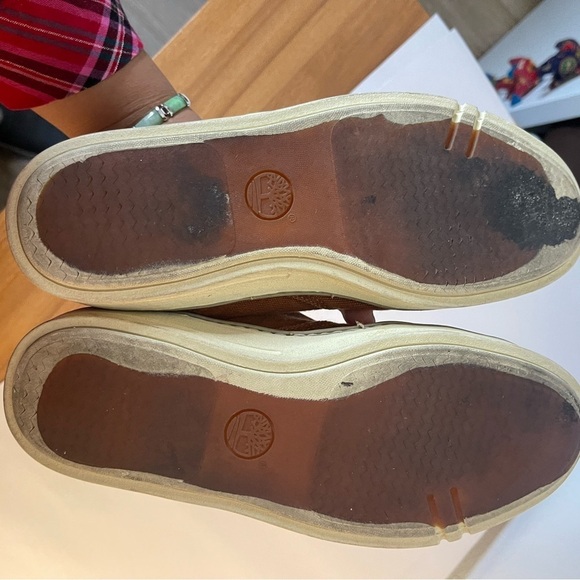 NWOT Timberland Orange Earthkeepers Shoes - Picture 7 of 9
